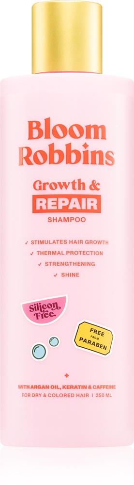 

Шампунь для роста и восстановления сухих и поврежденных волос Bloom Robbins, 250 мл