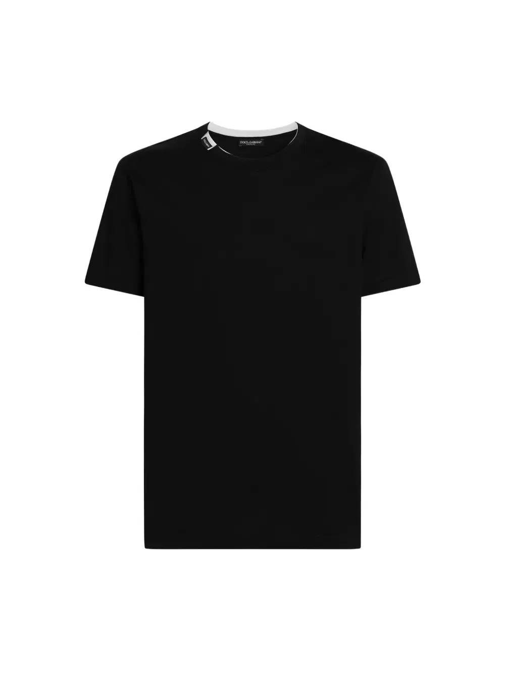 Футболка из хлопкового трикотажа Dolce & Gabbana, черный — фото 2