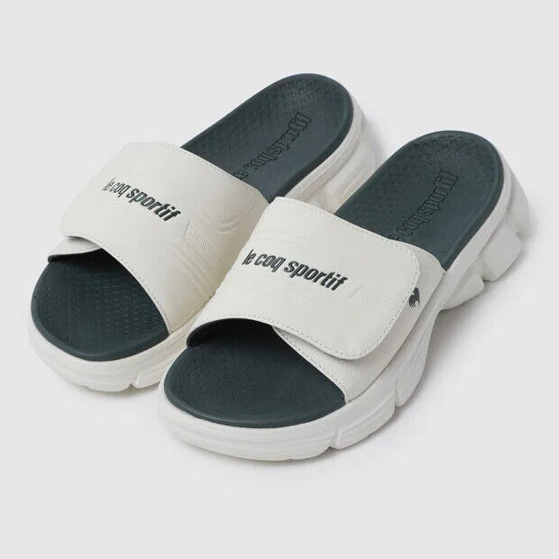 Мужские бежевые слайды Venture от Le Coq Sportif — фото 2