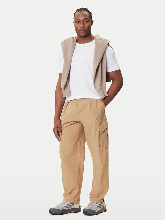 Уличные брюки loose fit Terrex Xploric JM7424 Adidas, бежевый — фото 2