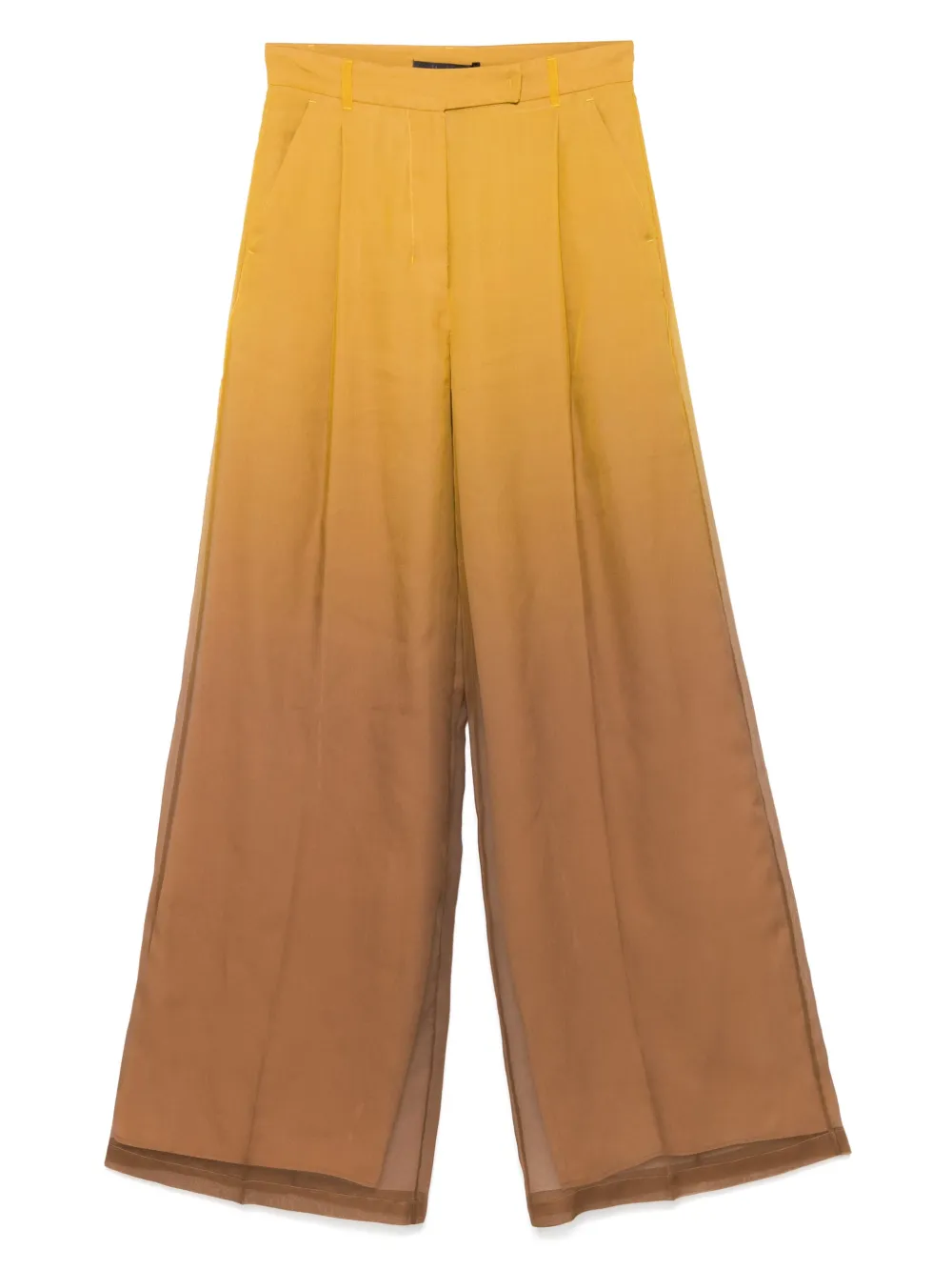 

Брюки из баффо MAX MARA, желтый