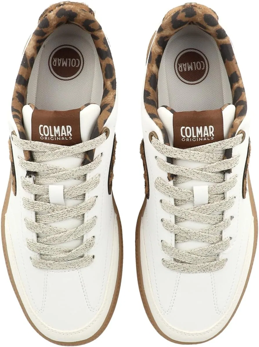 Кроссовки Colmar Unisex Blade Wildcat Zapatillas, White Leopard — фото 2