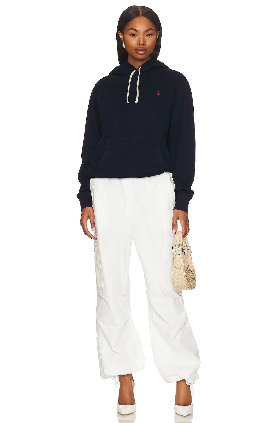 Толстовка Polo Ralph Lauren Fleece, цвет Cruise Navy — фото 4