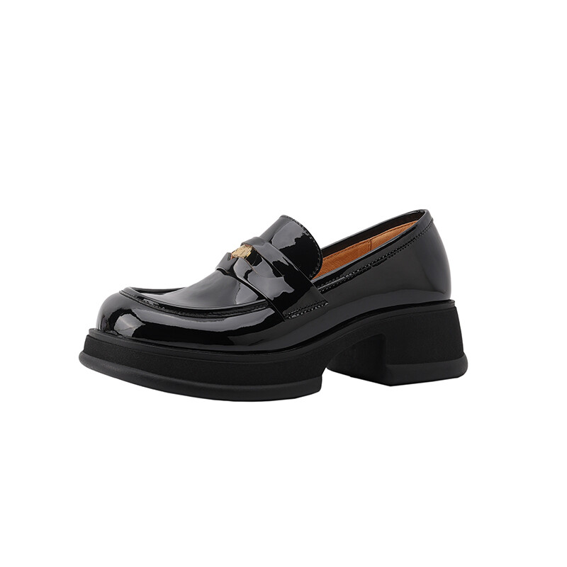 

Лоферы женские Tataya, цвет Black matte