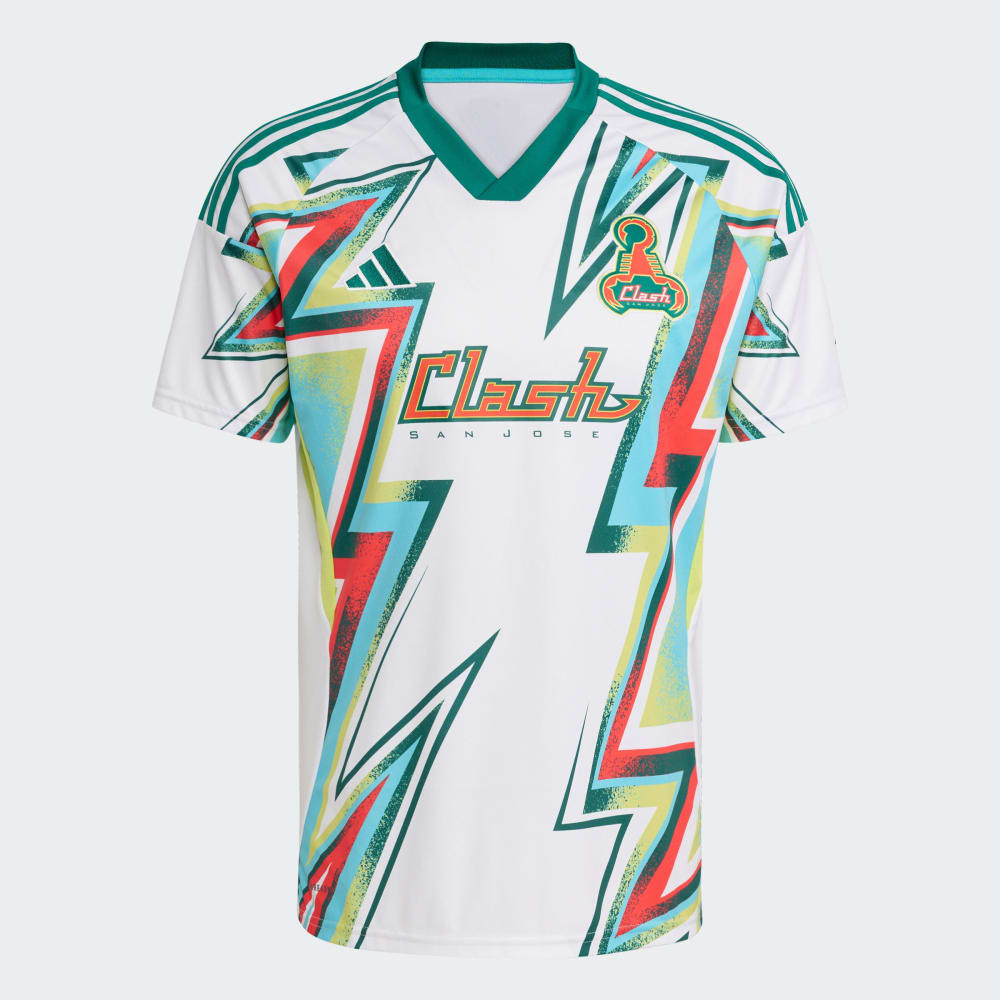 

Джерси Adidas San Jose Earthquakes 2025 Archive Jersey, цвет White/Mls-Sje-Sj5