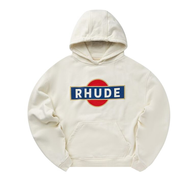 

Худи Rhude Vintage Racer Hoodie, цвет Vintage White