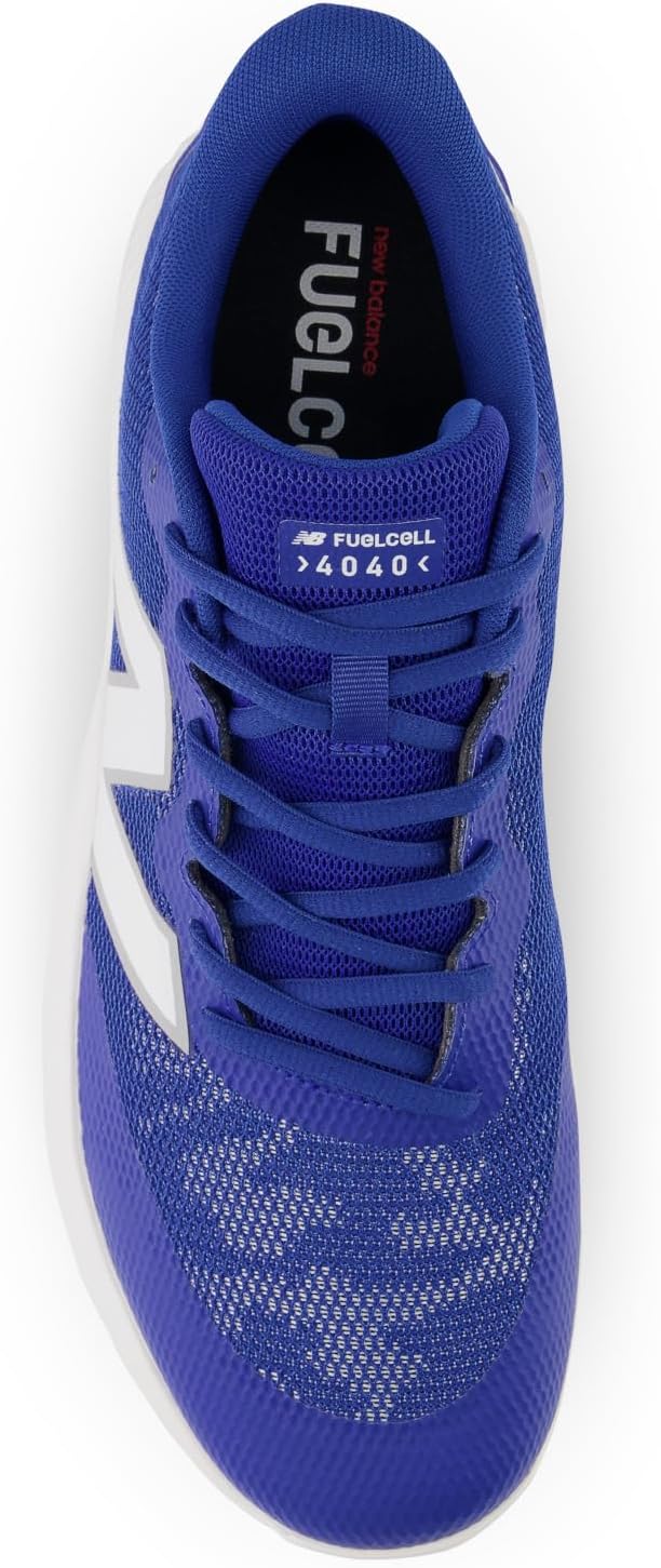 Кроссовки Unisex New Balance FuelCell 4040v7 Turf Trainer Baseball Cleats, Team Royal/Optic White — фото 2