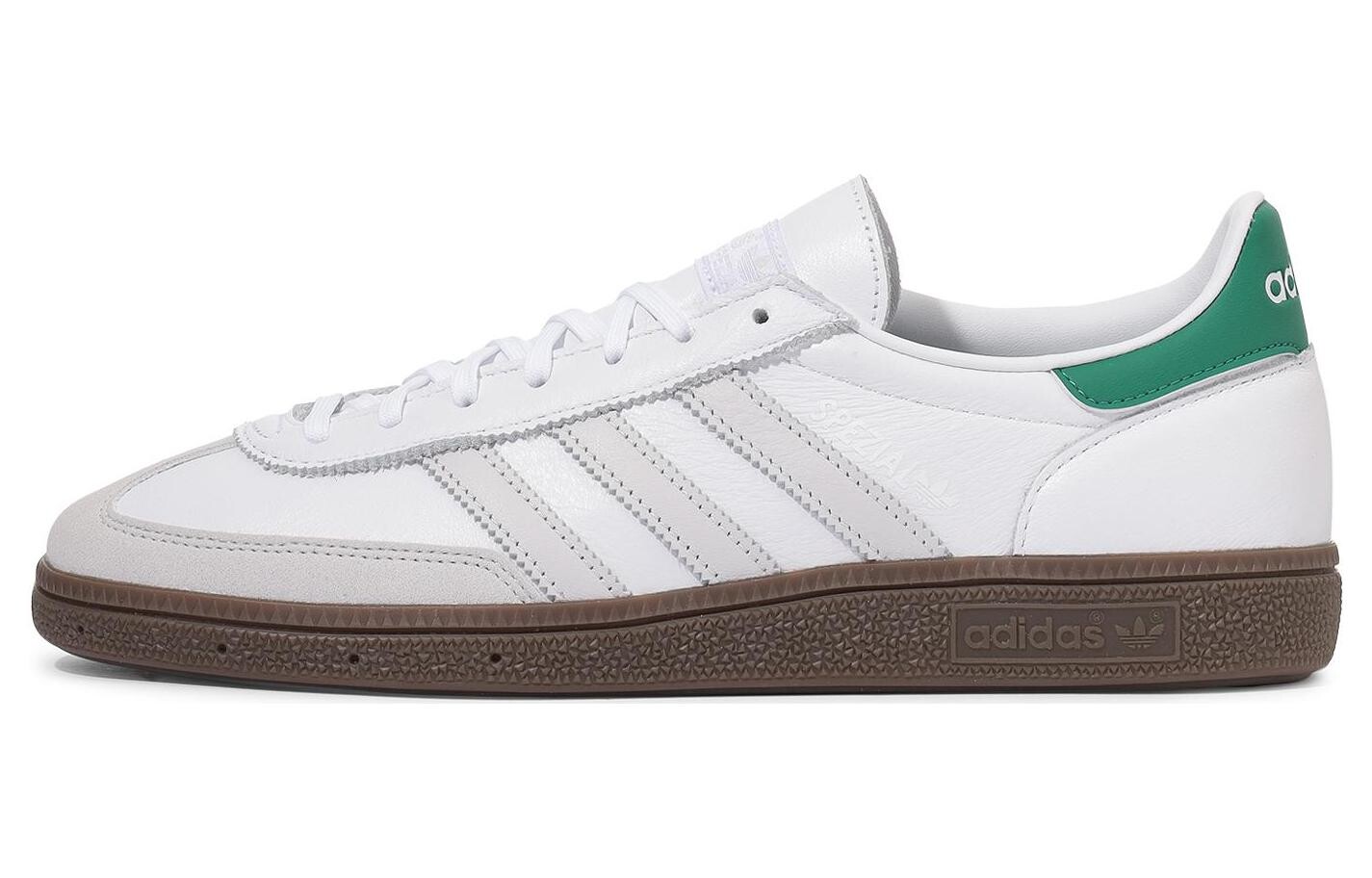 

Кроссовки для скейтбординга adidas originals Handball Spzl унисекс, White/Green