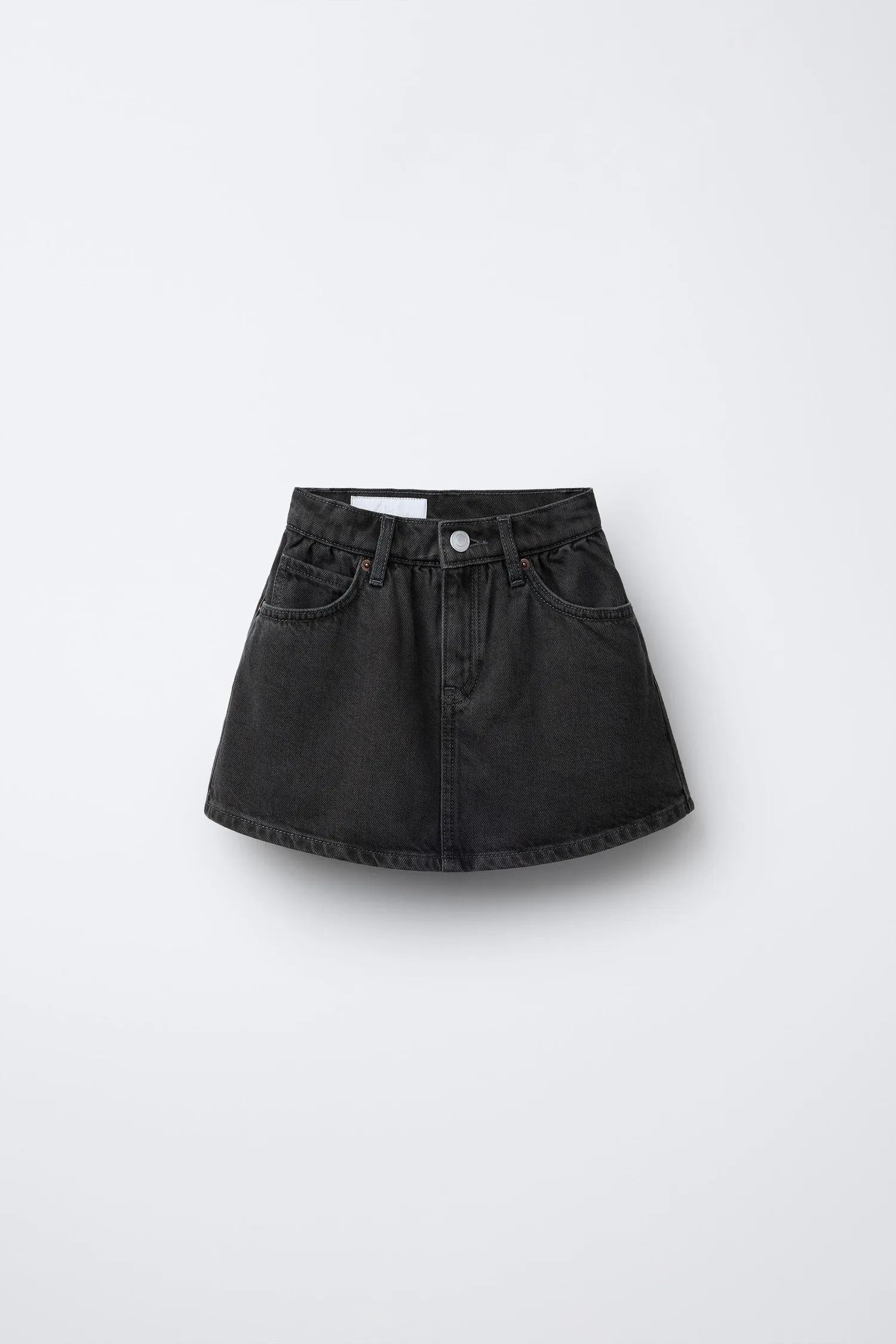 Джинсовая юбка Zara, темно-синий