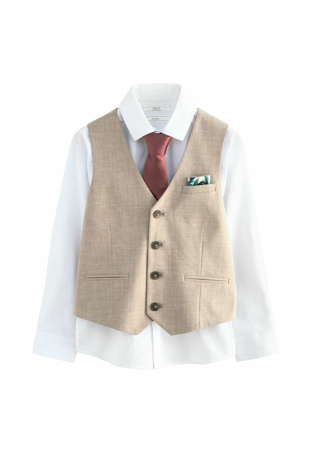 

Рубашка REGULAR FIT SET Next, бежевый