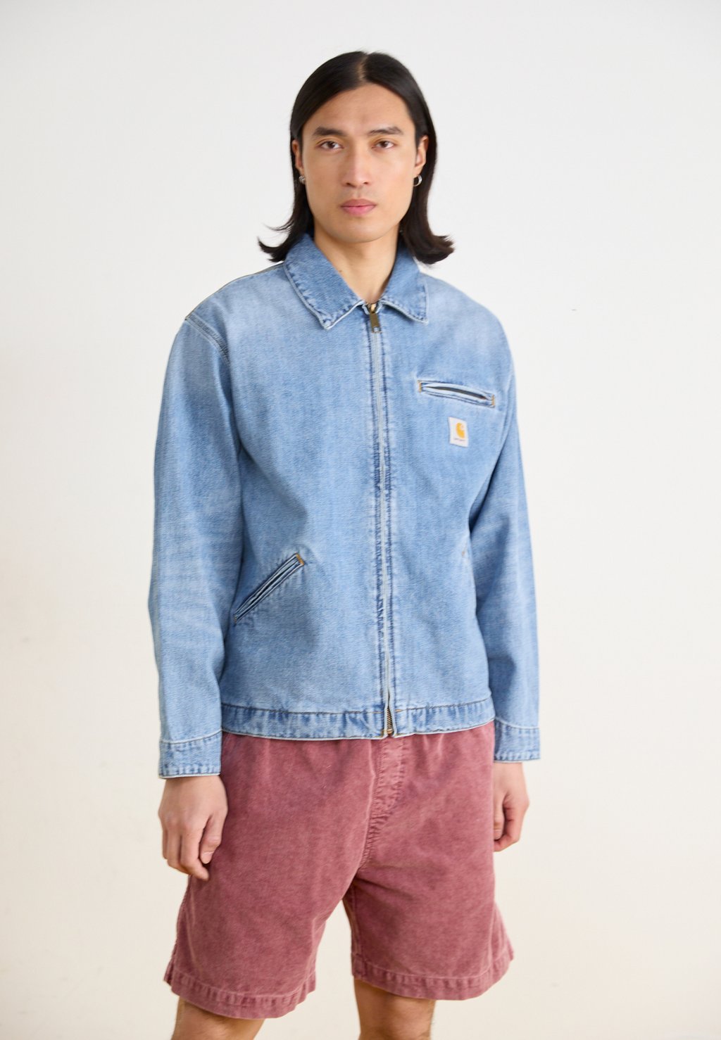 

Джинсовая куртка DETROIT JACKET Carhartt WIP, синий