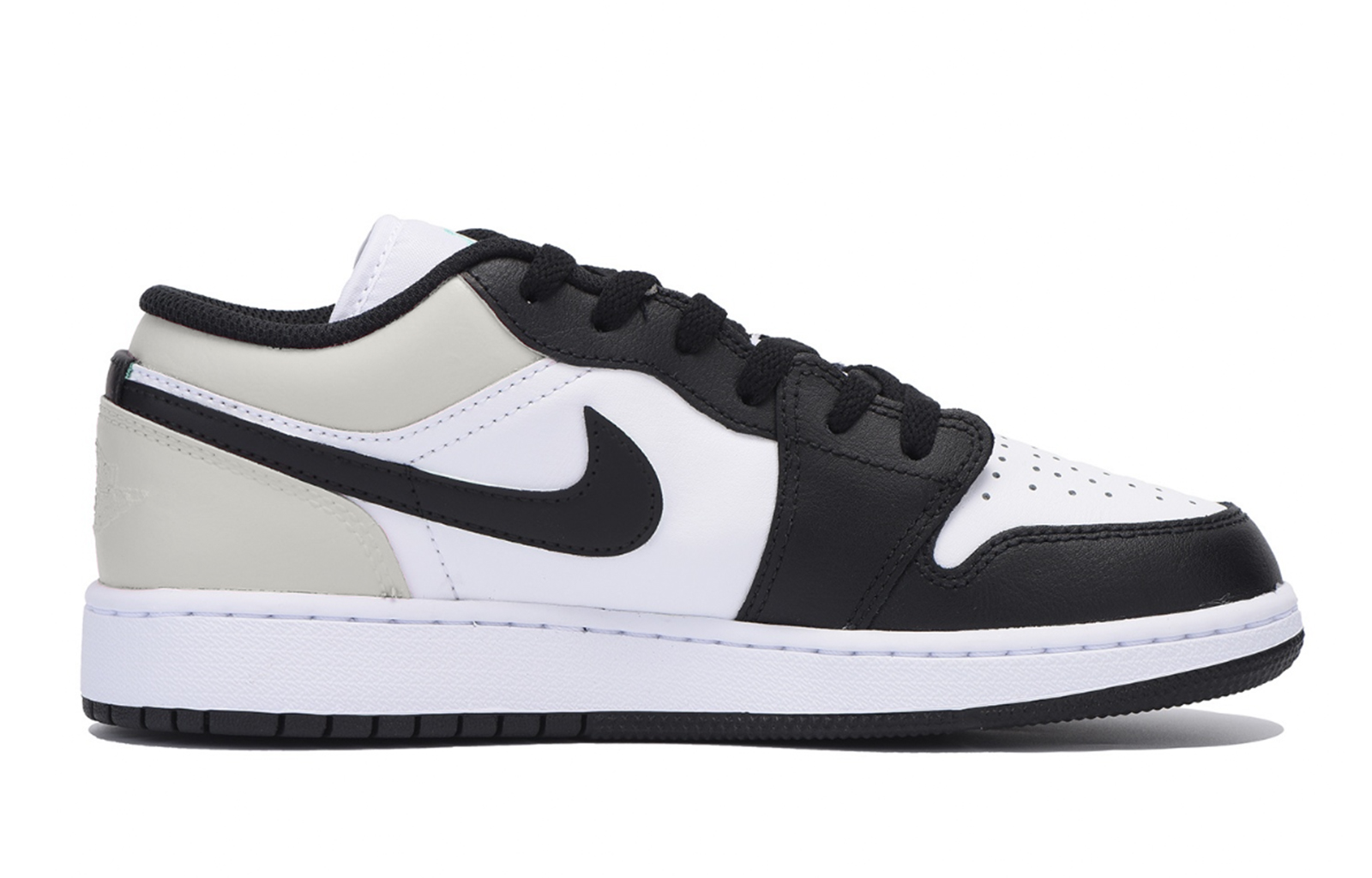 Детские кроссовки для скейтбординга Air 1 Low Top, серые, для подростков Jordan, белый — фото 3