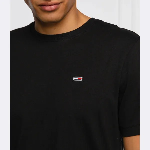 Классическая футболка стандартного кроя tjm Tommy Hilfiger, черный — фото 4