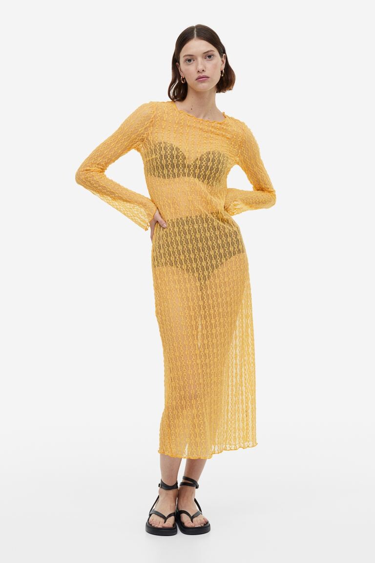 

Кружевное платье H&M