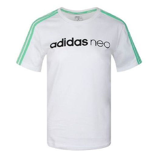 

Футболка neo faves с круглым вырезом и коротким рукавом Adidas, белый