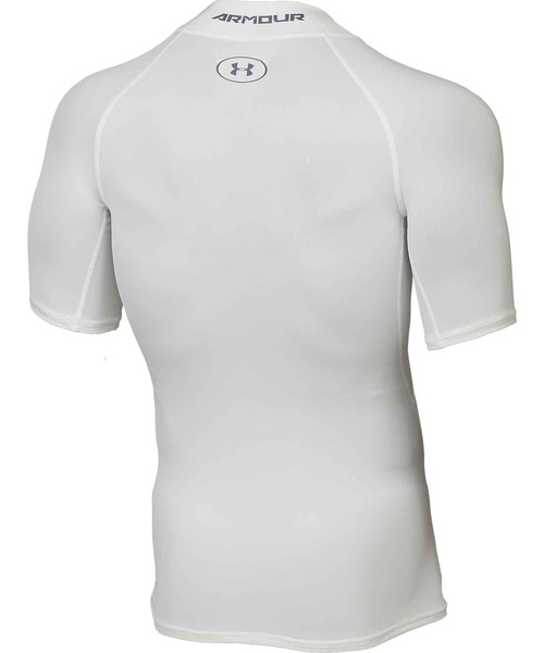 

Футболка мужская тренировочная с коротким рукавом, имитация бронежилета, технология HeatGear UNDER ARMOUR, красный