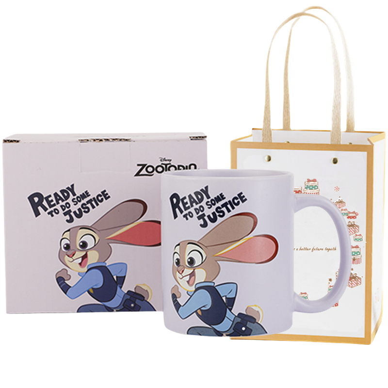 Кружка Strawberry Bear Disney, 360 мл, Judy + подарочный пакет + подарок-сюрприз