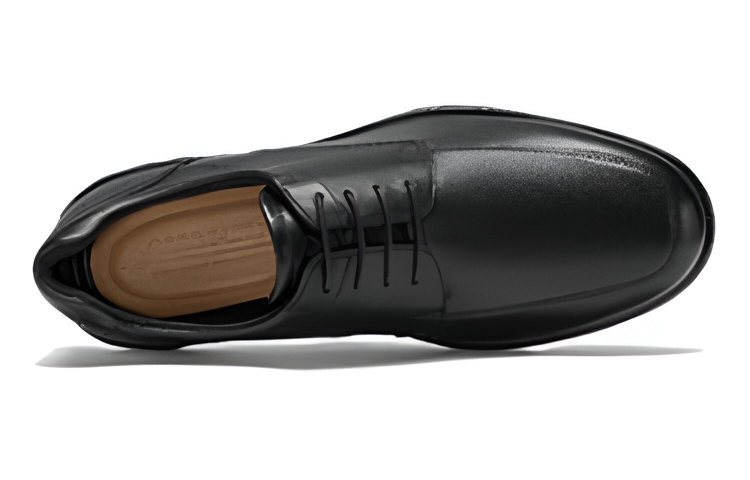 Мужские туфли Ecco Men's Casual Shoes Men Low-Top Black — фото 4