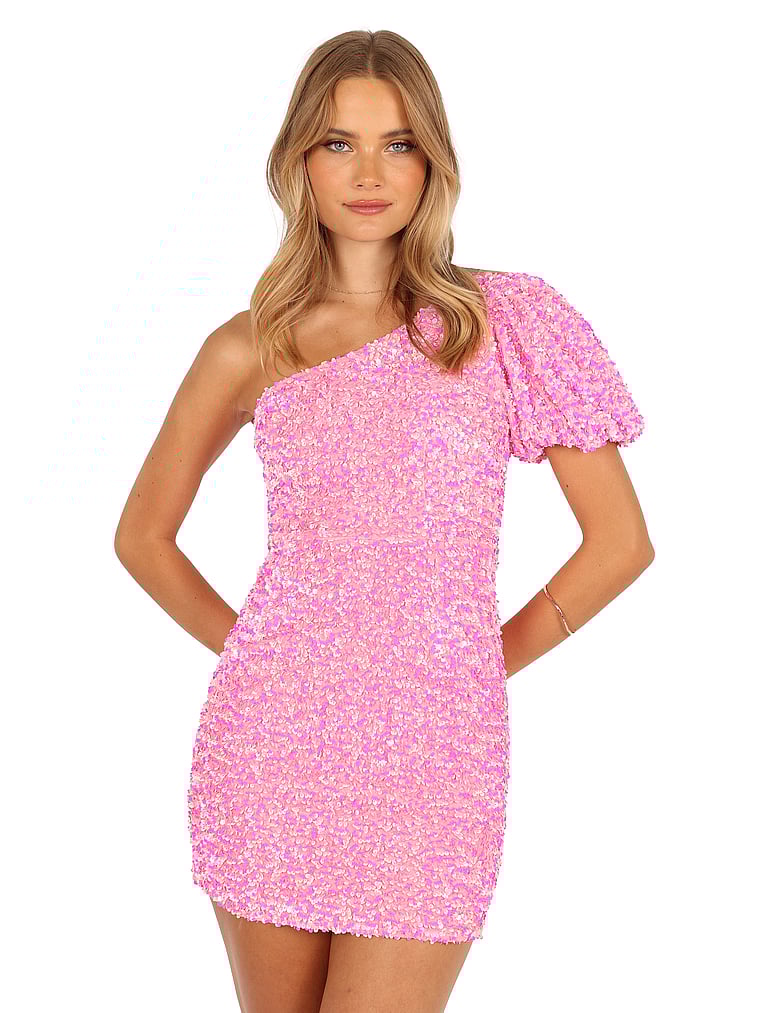 

Мини-Платье Хлои Petal & Pup, розовый