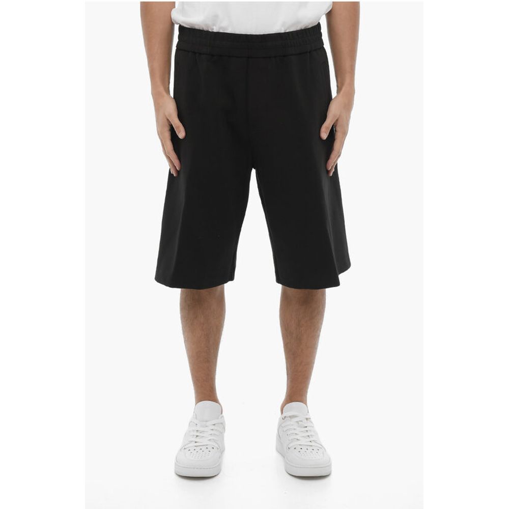 

Однотонные спортивные шорты-карго Neil Barrett, Black