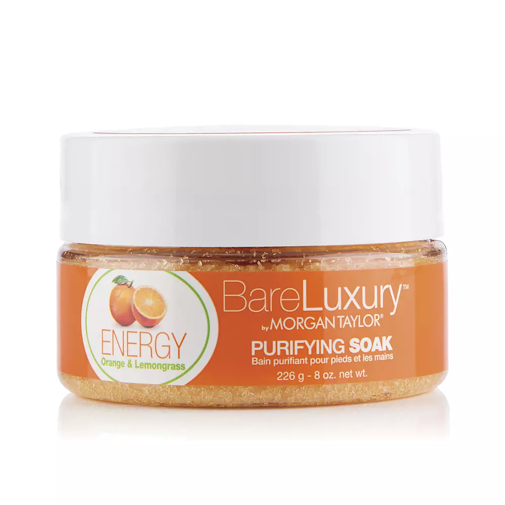

Крем для ног Energy orange & lemongrass soak Morgan Taylor, 226 гр.