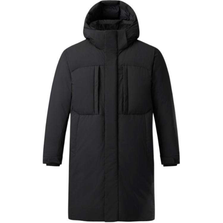 

Мужская пуховая куртка со съемным капюшоном, утолщенная Kolon Sport, черный