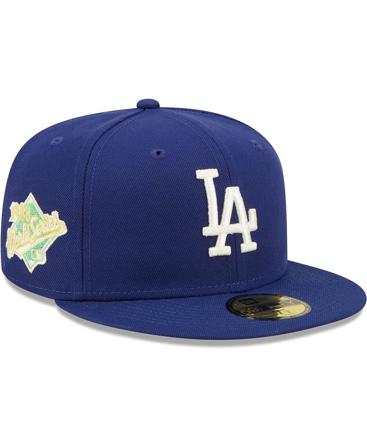 

Мужская приталенная шляпа Royal Los Angeles Dodgers 1988 World Series Champions Citrus Pop UV 59FIFTY New Era