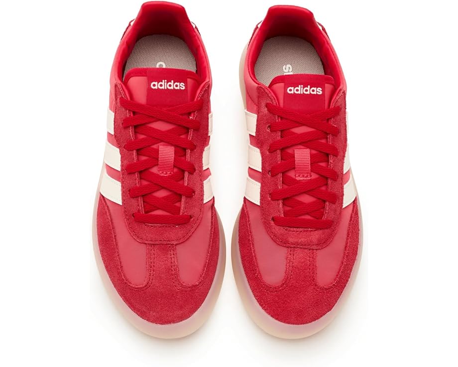 Детские кроссовки Adidas Barreda Decode (большие дети) Adidas Kids, Semi Lucid Red/Off White/Pure Ruby — фото 2