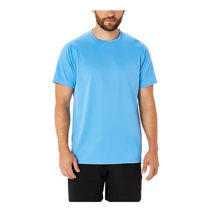 

Футболка ASICS ACTIBREEZE Panel Jacquard Short Sleeved Top Asia Sizing 'Waterscape', синий