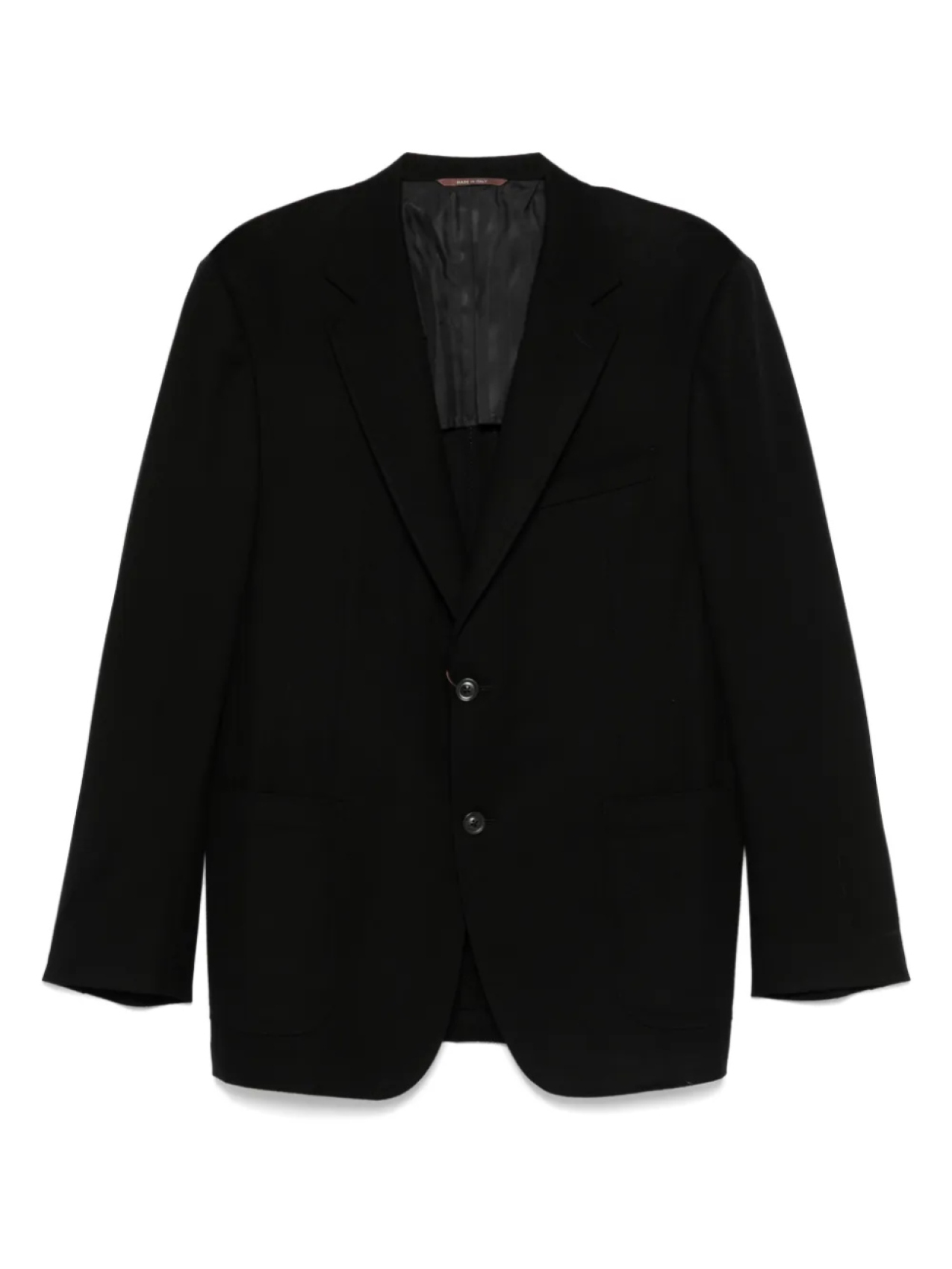

Шерстяной блейзер Canali, черный