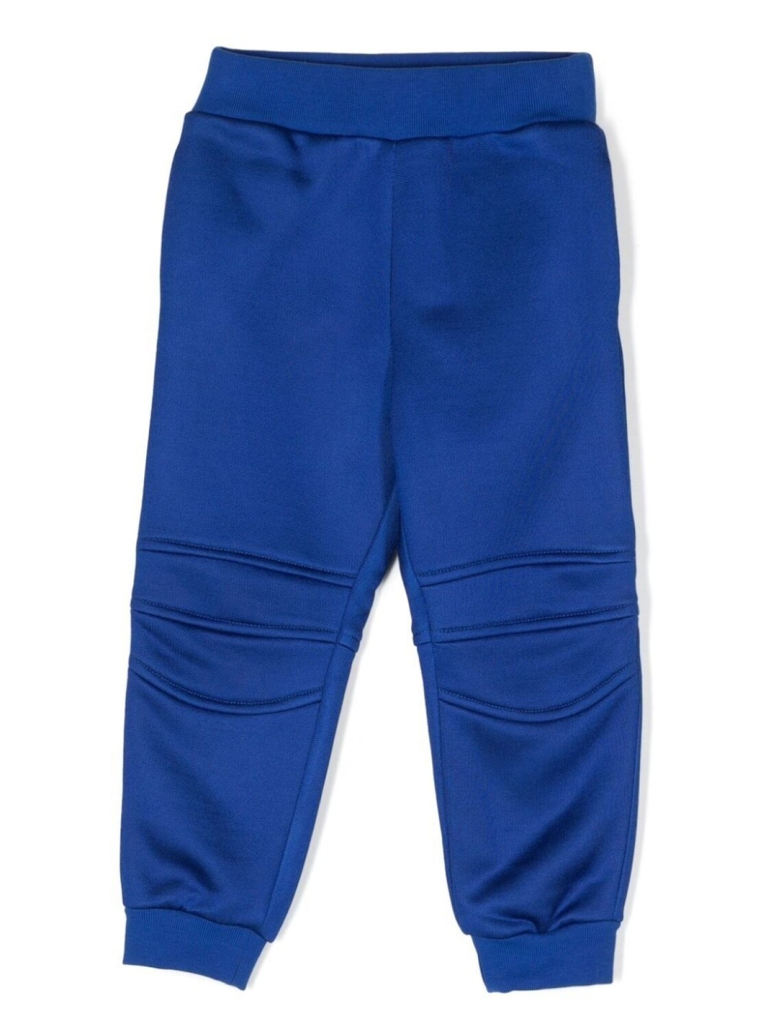 

Balmain Kids джоггеры со вставками в рубчик, синий