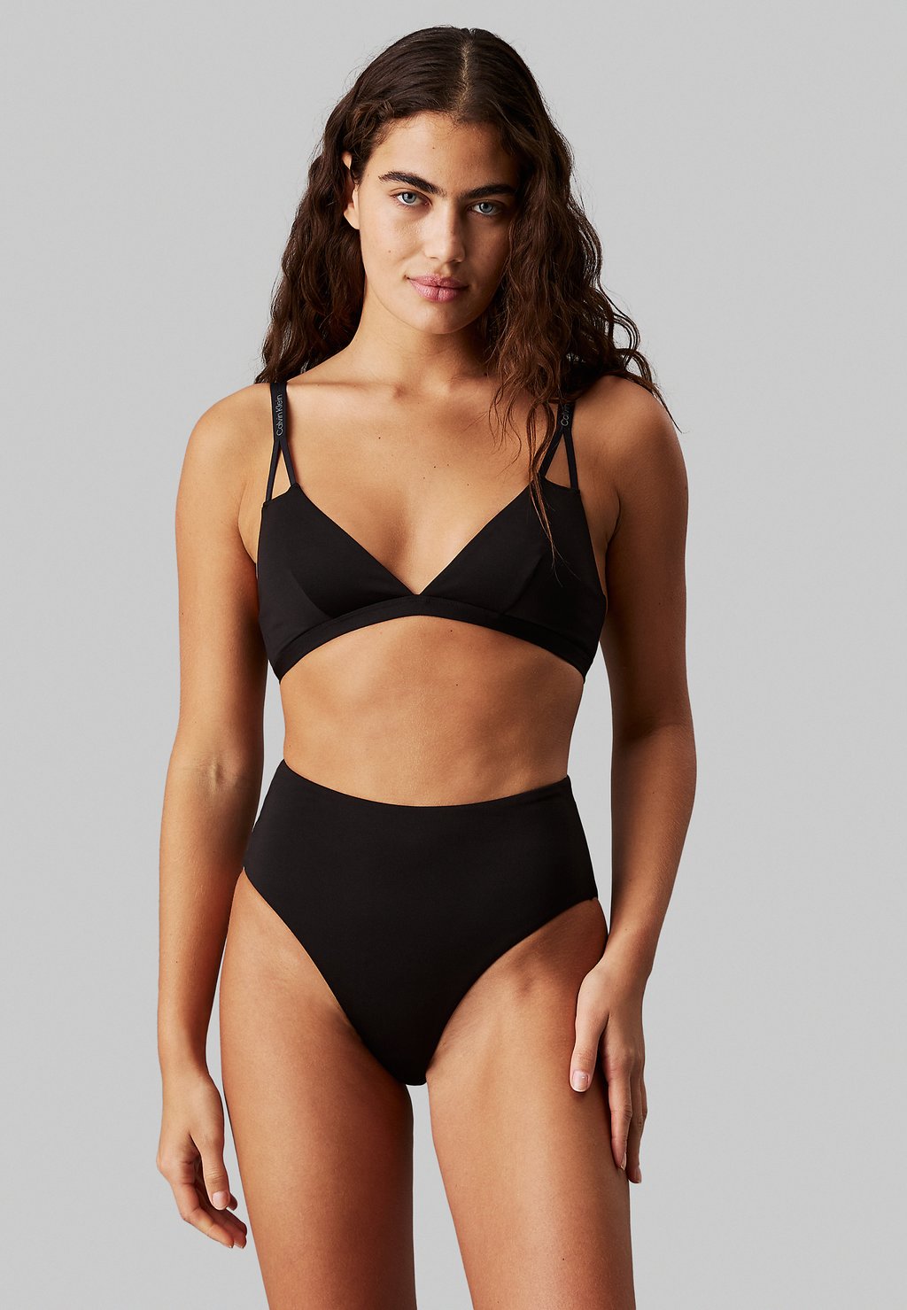 

Верх бикини Calvin Klein Swimwear, черный