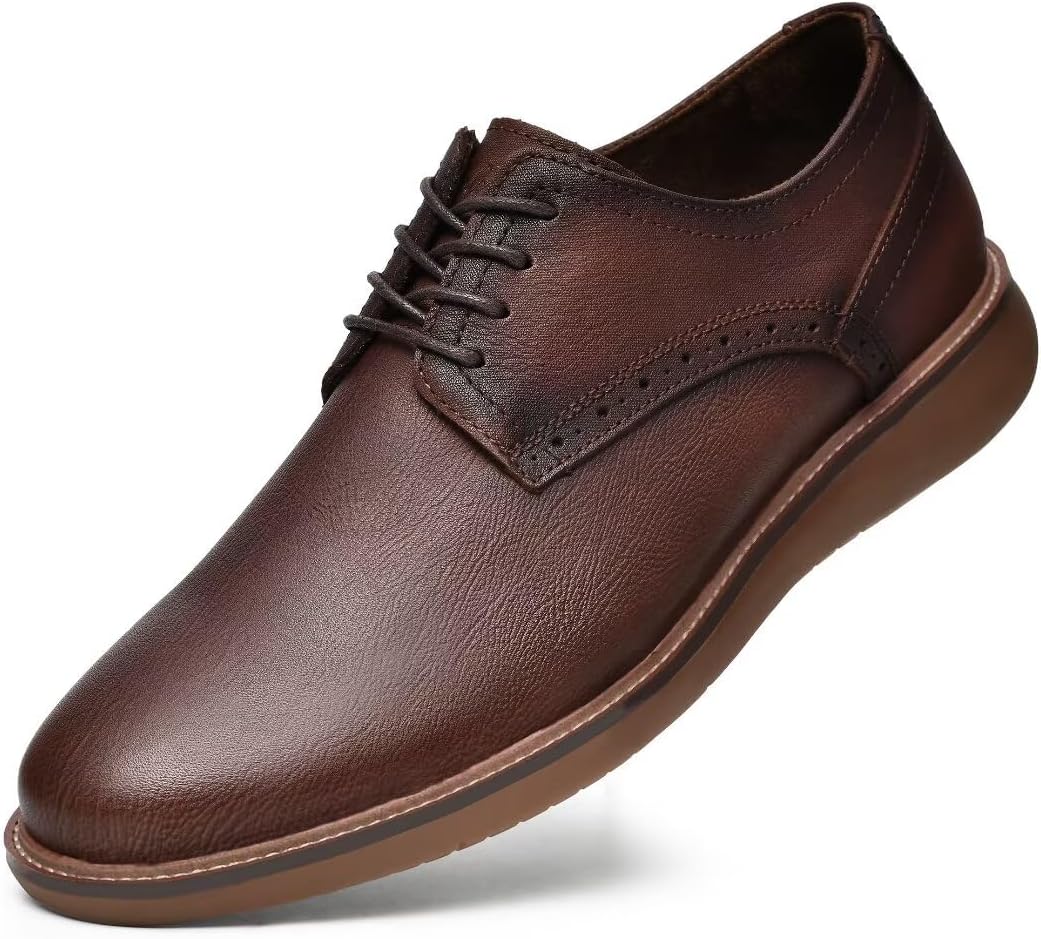 

Мужские кожаные сандалии, удобные открытые пляжные туфли для улицы Holy Ark, Brown-2393