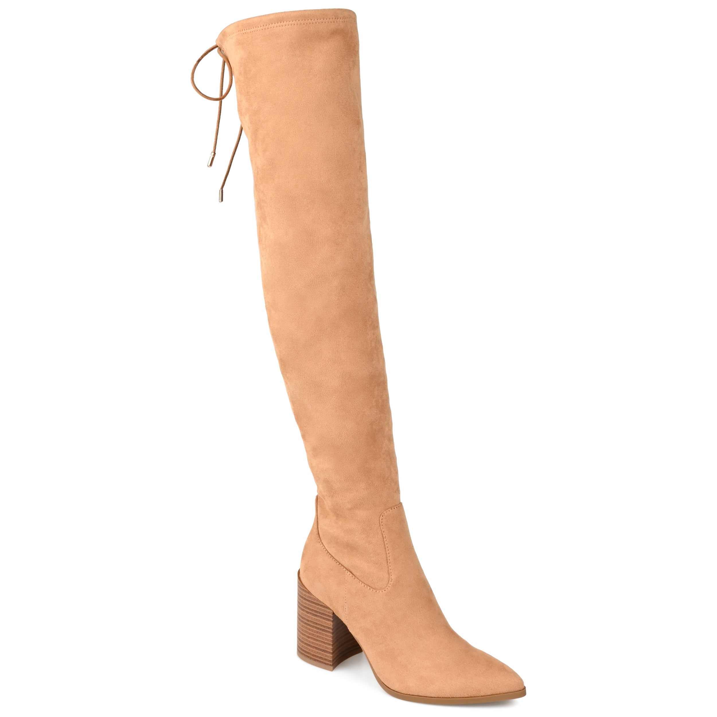 Женские ботинки Tru Comfort Foam Extra Wide Calf Paras из коллекции Journee, цвет tan