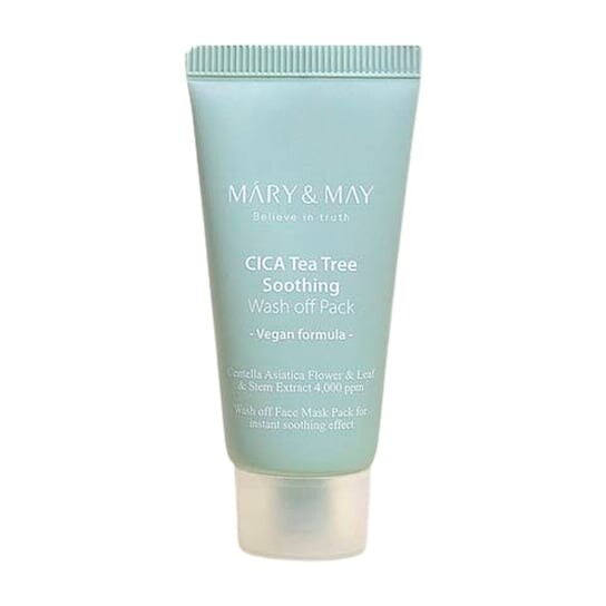 

Очищающая маска, 30 г Mary&May, CICA TeaTree Soothing Washing Off Pack, Mary & May