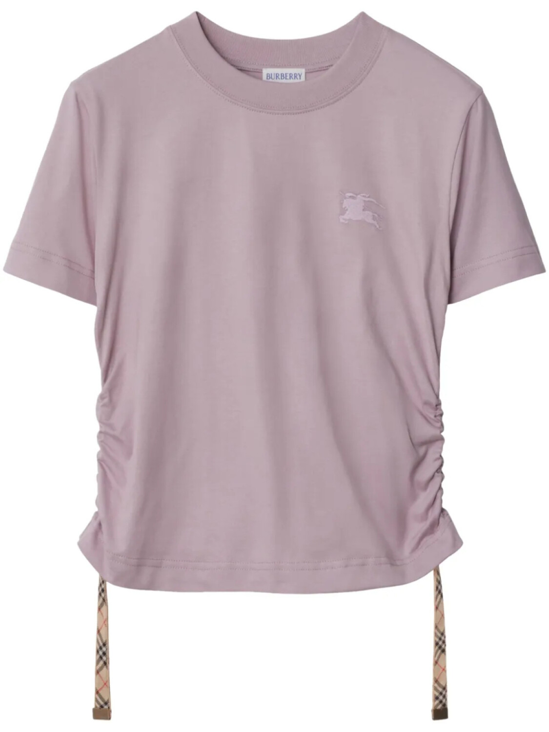 

Футболка Burberry Equestrian Knight, фиолетовый