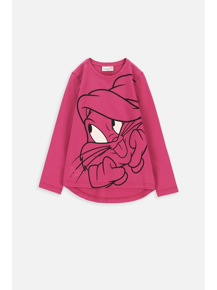 

Толстовка Coccodrillo Langärmeliges T-shirt, цвет fuchsie