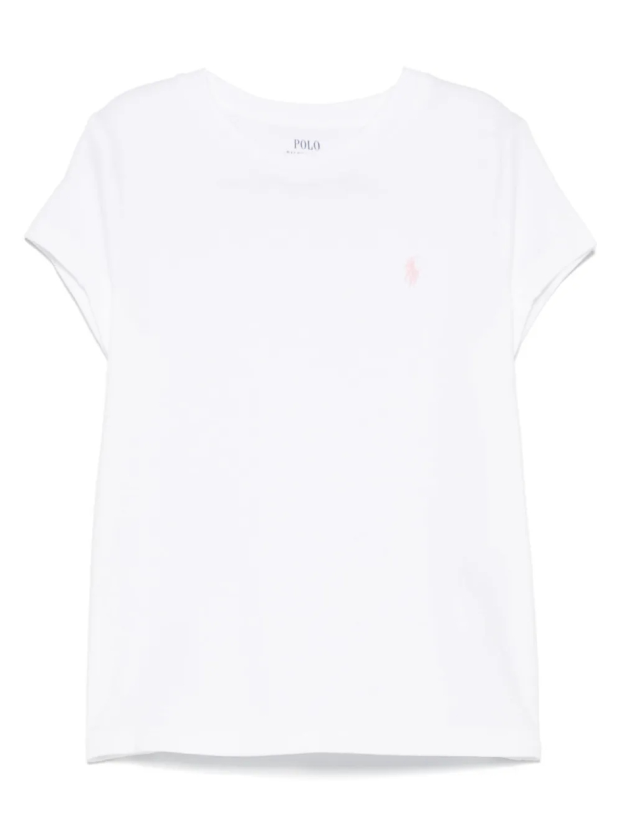 

POLO RALPH LAUREN KIDS футболка с круглым вырезом, белый