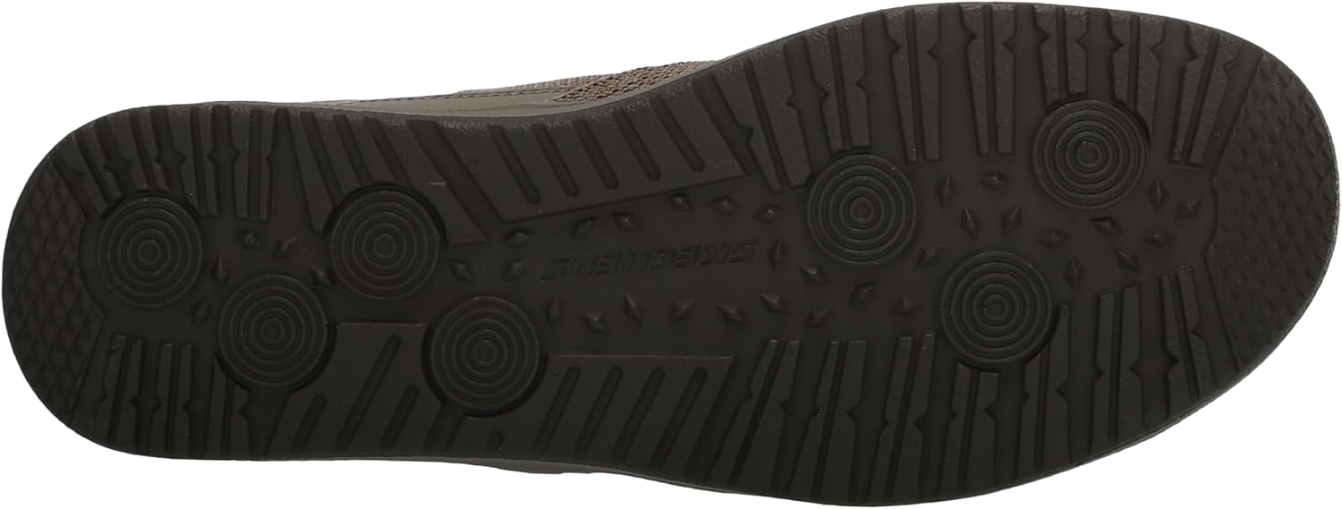 Мужские лоферы Skechers Melson Bentin, бежевый — фото 4