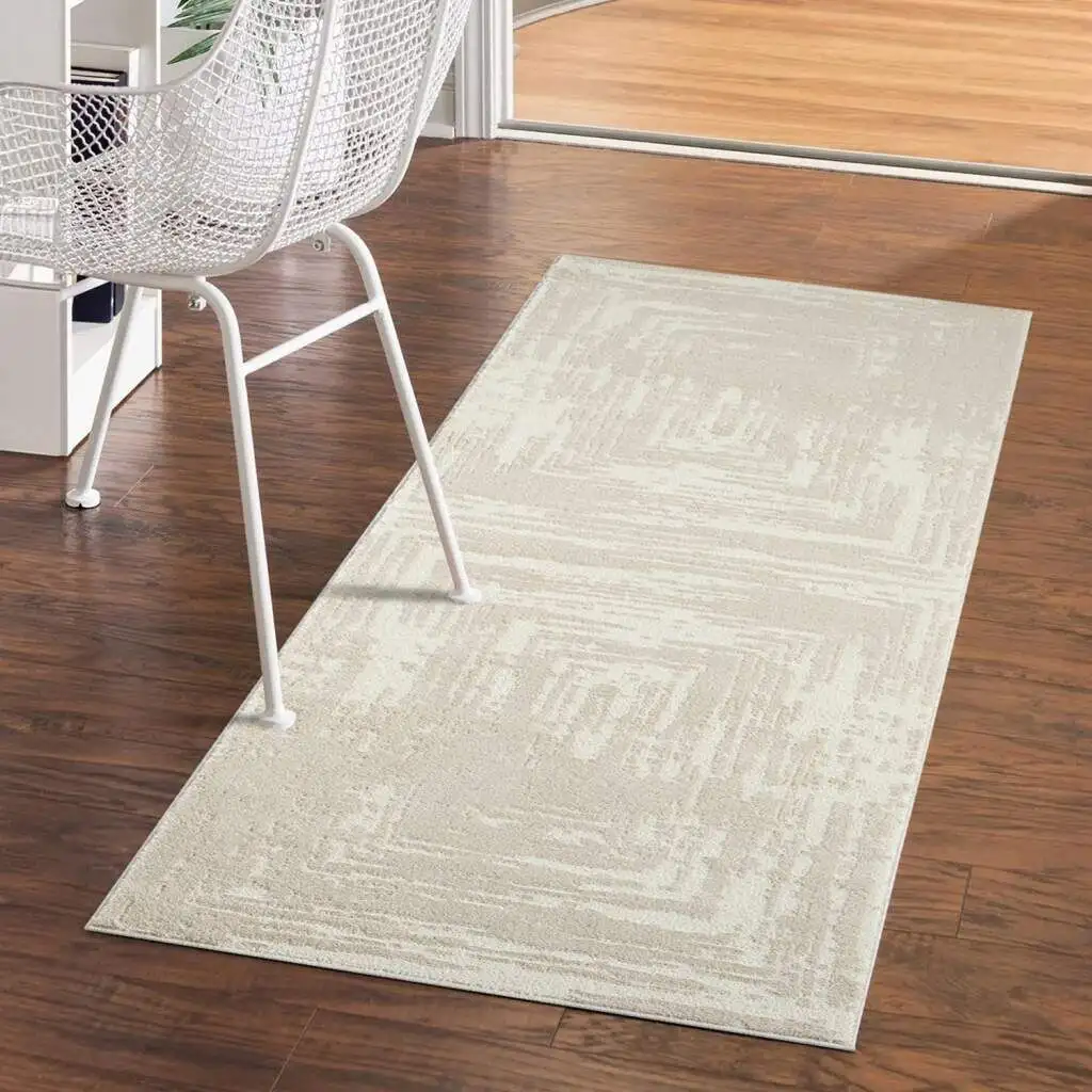 

Ковер Carpet City "FLAIR171", прямоугольный ковер с коротким ворсом, скандинавский стиль 80х300 см, бежевый