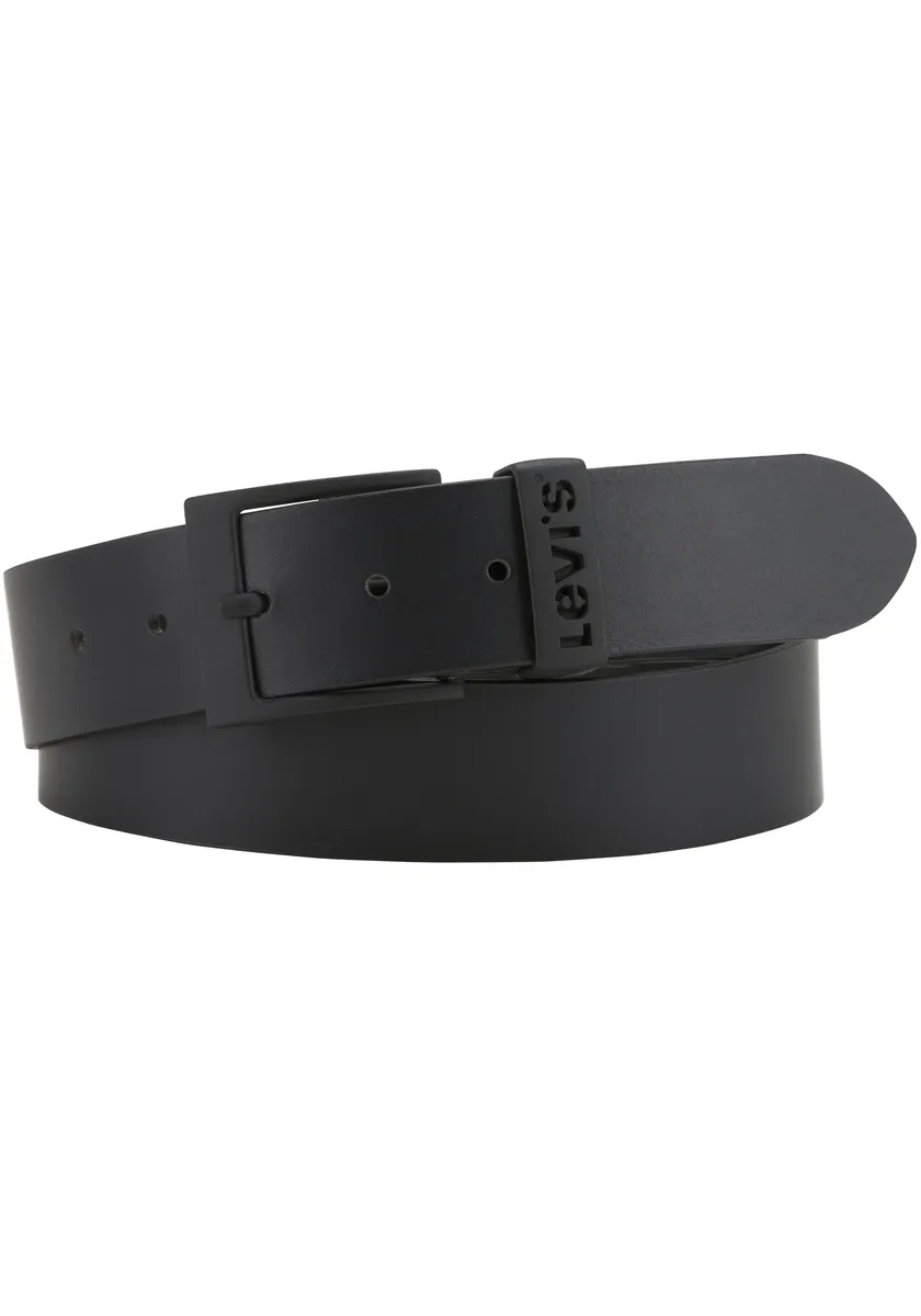 

Кожаный ремень Levi's "ASHLAND METAL BELT", черный