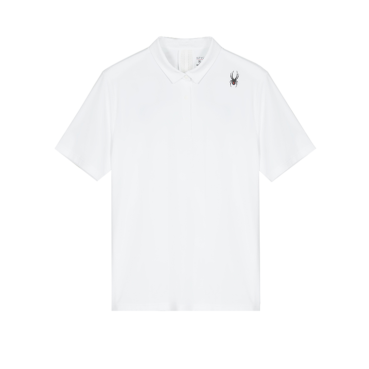 

SPYDER Белая поло для мужчин