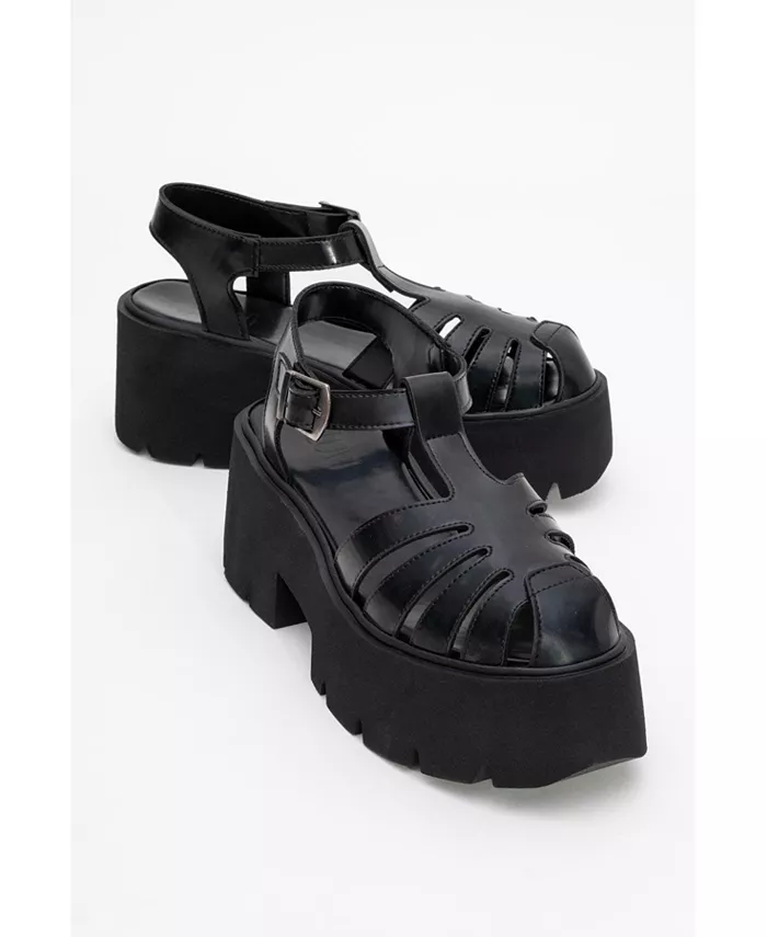 Сандалии Verua на платформе (женские) Prologue Shoes, черный — фото 2