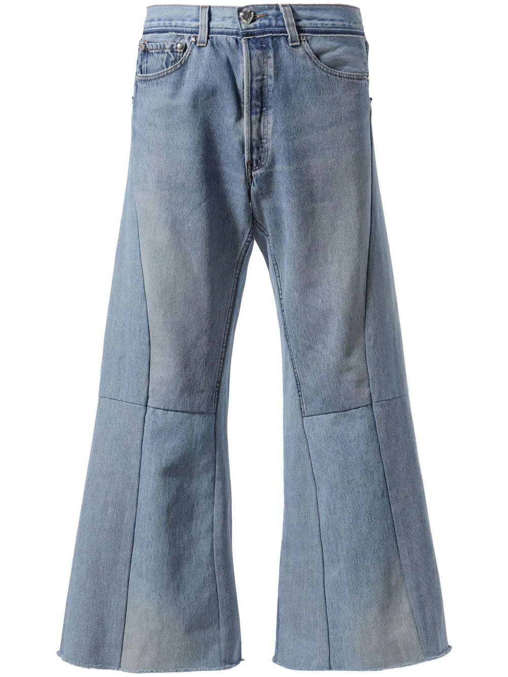 

Джинсы bootcut со вставками Readymade, синий
