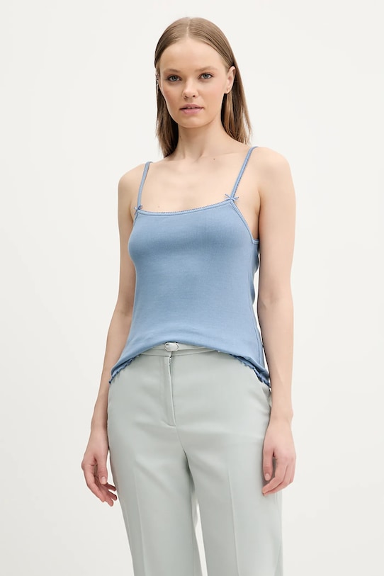 

Топ Tommy Jeans, синий