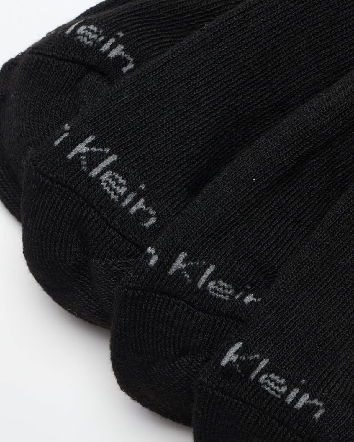 Женские носки Calvin Klein Crew - 8 пар, мягкие, дышащие, спортивные носки до середины голени для женщин (размер обуви: 4-10), Black — фото 3