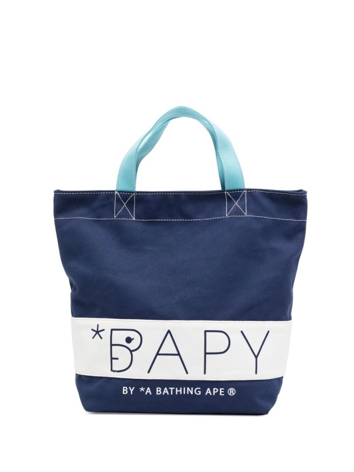 

BAPY BY *A BATHING APE пляжная сумка с логотипом, синий