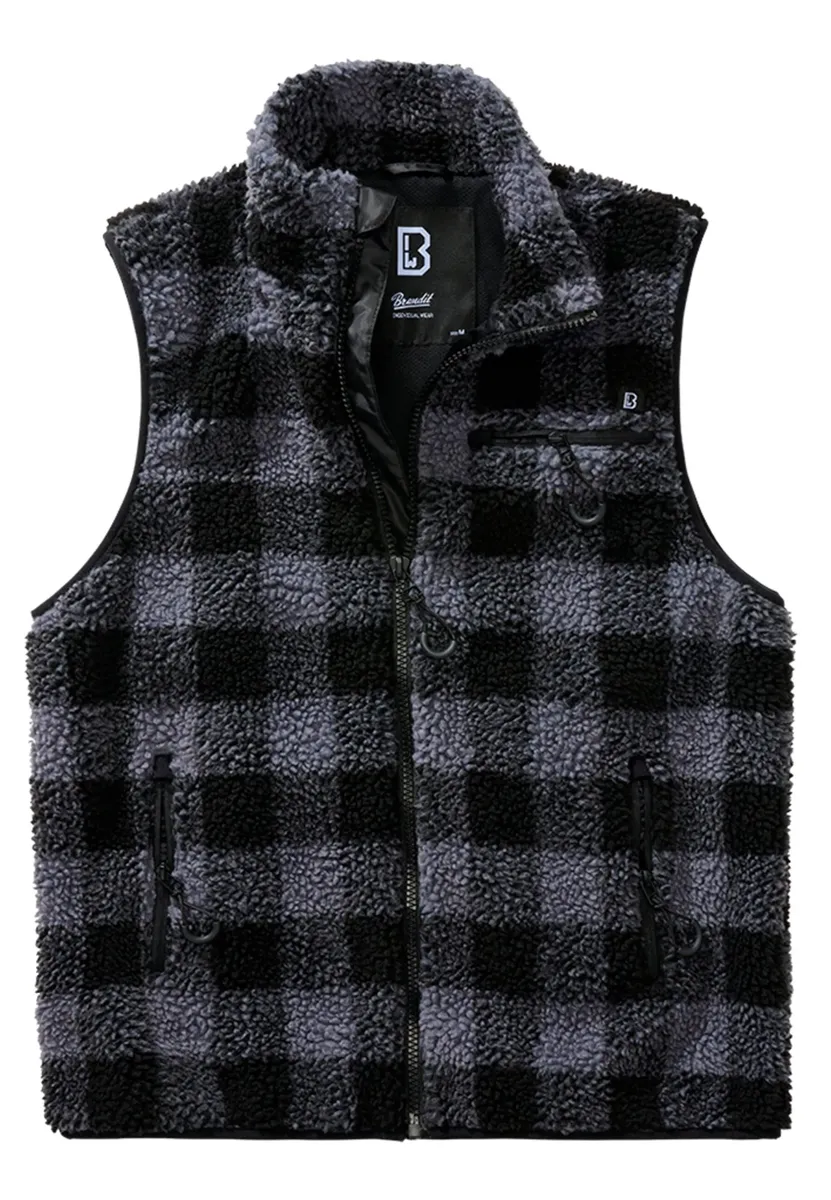 

Стеганый жилет Brandit " Brandit Men's Teddy Fleece Vest Men" (1 шт.), черный