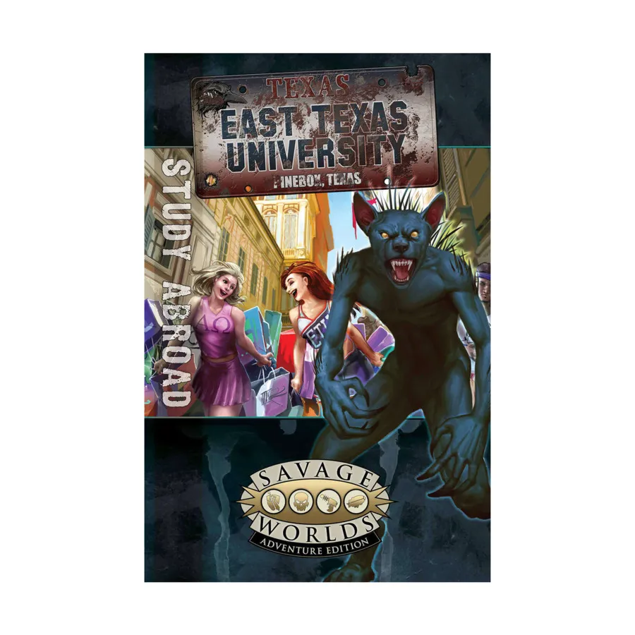 

Study Abroad, East Texas University (Savage Worlds), твердый переплет
