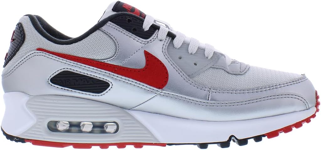 Мужские кроссовки NIKE Air Max 90 PRM, красный — фото 3